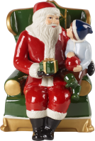 Villeroy & Boch, Christmas Toys, Santa auf Sessel