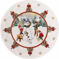 Villeroy & Boch, Toy's Fantasy Large bowl, building a snowman