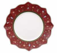 Villeroy & Boch, Toy's Delight, Speiseteller rot, 29cm