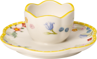 Villeroy & Boch, Spring Awakening, Eierbecher mit Unterteller