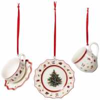 Villeroy & Boch, Toy´s Delight Decoration, Ornamente Geschirrset 3tlg. 6,3 cm