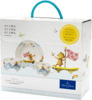 Villeroy & Boch, Happy as a Bear, Set of 3 pieces