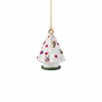 Villeroy & Boch, Christmas Classics Ornament, Weihnachtsbaum, 4tlg.