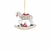 Villeroy & Boch, Christmas Classics ornament, rocking horse, 4 pcs.