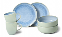 Villeroy & Boch, Crafted Blueberry Frühstücksset 6tlg.