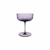 Villeroy & Boch, Like Lavender champagne glass / dessert glass, set of 2, approx. 100 ml