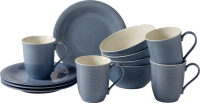 Villeroy & Boch, Color Loop Horizon, Frühstücks Set, 12 tlg.