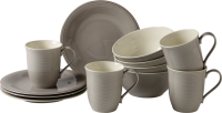 Villeroy & Boch, Color Loop Stone, Breakfast Set 12 pcs.