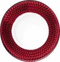 Villeroy & Boch, Boston coloured, place plate red