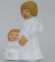 Singer Angel - Lotta with child - 15 cm