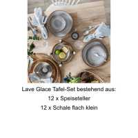 Villeroy & Boch, Lave Glace, Tafel-Set 12 Pers.