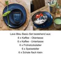 Villeroy & Boch, Lave Bleu, Basic-Set 6 Pers.