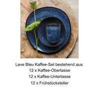 Villeroy & Boch, Lave Bleu, Kaffee-Set 12 Pers.