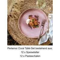 Villeroy & Boch, Perlemor Coral, Tafel-Set 12 Pers.