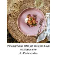 Villeroy & Boch, Perlemor Coral, Tafel-Set 6 Pers.