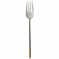 Villeroy & Boch, Ella partly gold-plated, vegetable/serving/frying fork