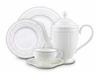 Villeroy & Boch, Gray Pearl, Kaffeeservice, 21 tlg.