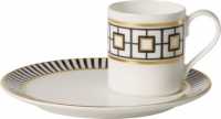 Villeroy & Boch, Metrochic, mocha/espresso cup, 2pcs.