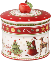 Villeroy & Boch, Winter Bakery Delight, Gebäckdose klein, 12x11cm